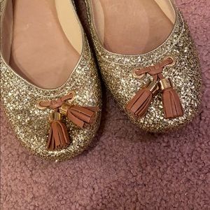 Sperry glitter flats